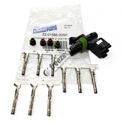 Φις 2 επαφών με ακροδέκτες 22-01585-00SK Carrier ΗΛΕΚΤΡΟΝΙΚΑ ΜΕΡΗ 
