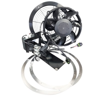 Ανεμιστήρας 12V κοντέσερ κιτ PULSOR 76-61386-01 Carrier ΗΛΕΚΤΡΙΚΑ ΜΕΡΗ 