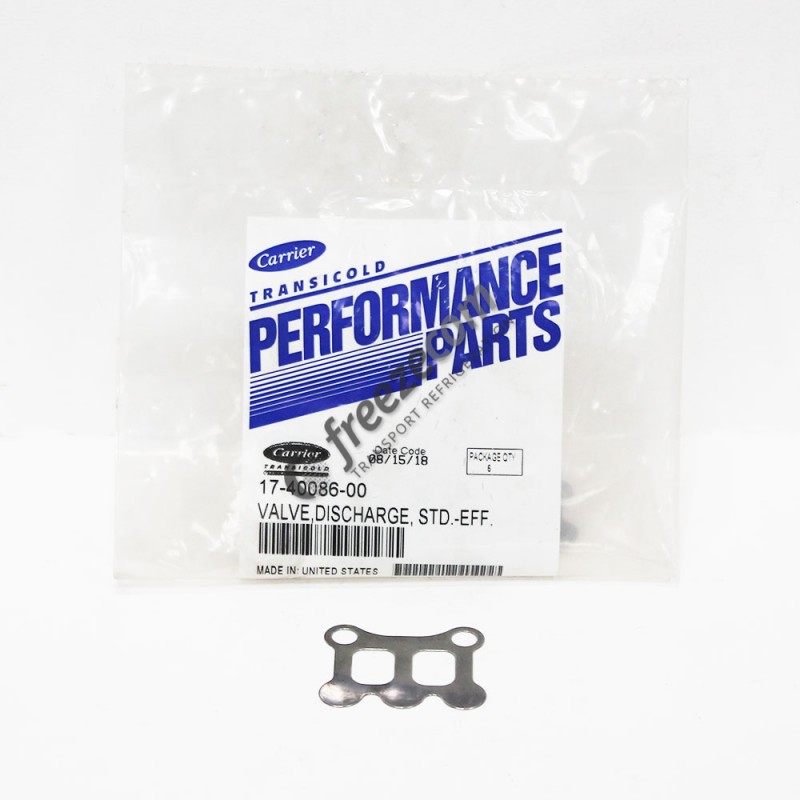 DISCHARGE VALVE 17-40086-00 Carrier REFRIGERATION COMPONENTS DISCHARGE VALVE 17-40086-00 Carrier REFRIGERATION COMPONENTS