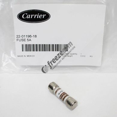 Ασφάλεια κυλινδρική 5Α 500V 22-01196-18 Carrier ΗΛΕΚΤΡΙΚΑ ΜΕΡΗ 
