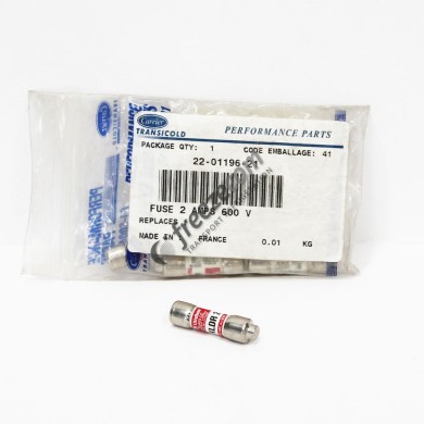 Ασφάλεια κυλινδρική 2Α 600V 22-01196-21 Carrier ΗΛΕΚΤΡΙΚΑ ΜΕΡΗ 