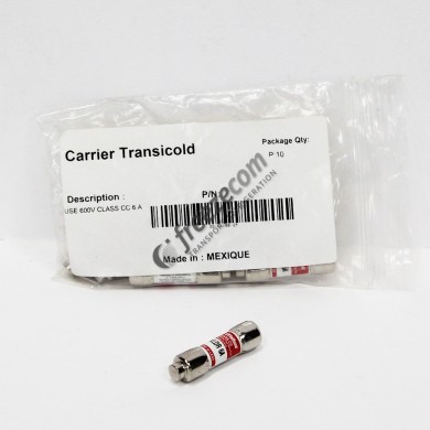 Ασφάλεια κυλινδρική 6Α 600V 22-01196-25 Carrier ΗΛΕΚΤΡΙΚΑ ΜΕΡΗ 
