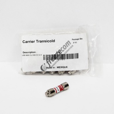 Ασφάλεια κυλινδρική 12A 600V 22-01196-30 Carrier ΗΛΕΚΤΡΙΚΑ ΜΕΡΗ 