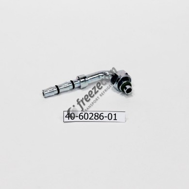 Άκρο 90° ρακόρ # 6 για σωλ. # 6 O'RING 40-60286-01 Carrier ΑΚΡΑ – ΣΩΛΗΝΕΣ