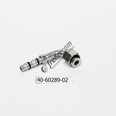 Άκρο 90° ρακόρ # 8 για σωλ. # 8 ORS 40-60289-02 Carrier ΑΚΡΑ – ΣΩΛΗΝΕΣ