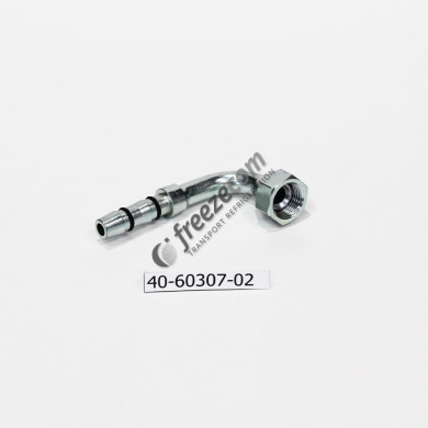 Άκρο 90° ρακόρ # 8 για σωλ. # 8 FLARE 40-60307-02 Carrier ΑΚΡΑ – ΣΩΛΗΝΕΣ