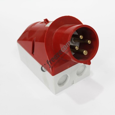 Πρίζα 4 32Α  400V αρσενική χωρίς καπάκι 348 Mennekes ΑΝΤΑΛΛΑΚΤΙΚΑ ΓΙΑ ΟΧΗΜΑΤΑ ΒΑΘΙΑΣ ΚΑΤΑΨΥΞΗΣ 